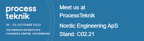Nordic Engineering is attending the ProcessTeknik fair in Gothenburg 2022